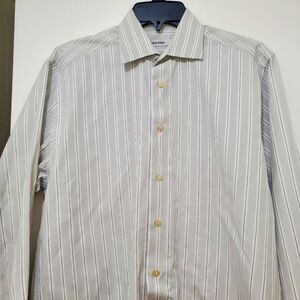 Calvin Klein Men's Dress Shirt Size 15 32/33